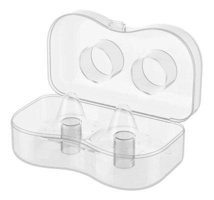 BABYONO Protège-tétons silicone M