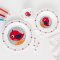 CANPOL BABIES Plastikbesteckset Niedliche Tiere Vogel