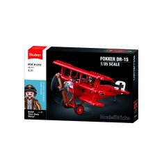 Sluban Model Bricks M38-B1292 Triplan Fokker DR-1 1.35