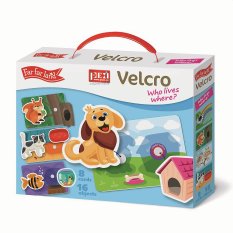 Pexi Velcro puzzles - Who lives where?