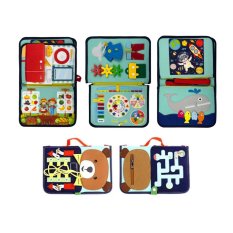 2Kids Toys Senzorická busy kniha Medveď