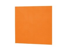 L-W Toys Große Bauplatte 50x50 Noppen orange