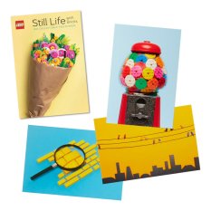 Chronicle Books LEGO® Mrtva priroda s kockama 100 kom razglednica