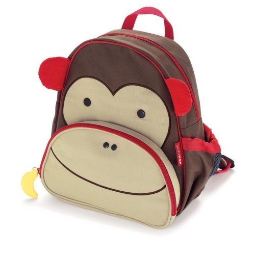 SKIP HOP Zoo Backpack for Kindergarten Monkey 3yrs+