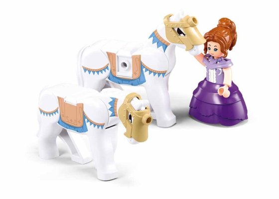 Sluban Girls Dream Pumpkin M38-B1176 Calèche citrouille magique