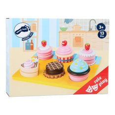 small foot Set süße Cupcakes