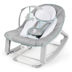 INGENUITY Baloiço vibratório 3 em 1 Keep Cozy Weave 0m+ até 18 kg