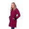 Cappotto softshell da donna Hana, fucsia