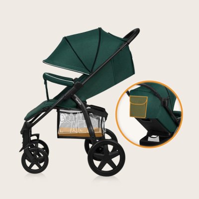 LIONELO Stroller Annet Plus Green Forest