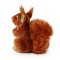 Rappa Plush squirrel sitting 23 cm ECO-FRIENDLY