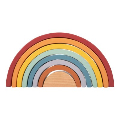 small foot Motorik-Regenbogen Safari aus Holz