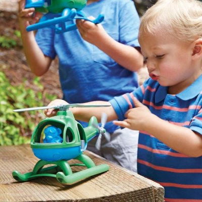Green Toys Helicopter Blue