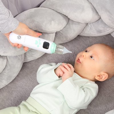 Elektroniczny aspirator do nosa BABYONO z ładowaniem USB