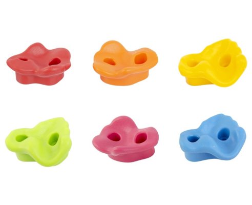 2Kids Toys Uchwyty wspinaczkowe z paskami do drzewa 12 szt.
