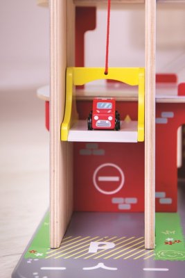 Bigjigs Toys Garage avec parking