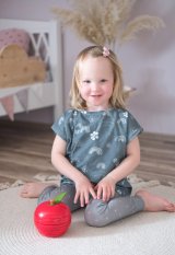 small foot Puzzle pomme avec vers