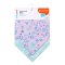 BABYONO Birds cotton bib 2pcs, 0m+