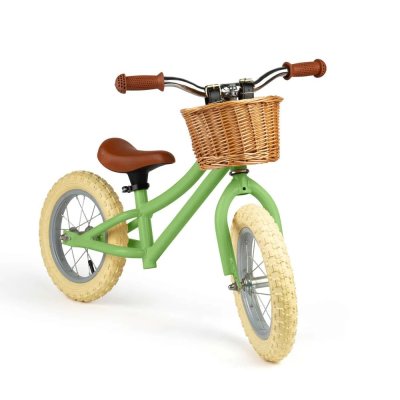 Bigjigs Toys Rowerek biegowy zielony