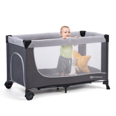 KINDERKRAFT SELECT Reisebett Leody Zubehör Leody Grey, Premium