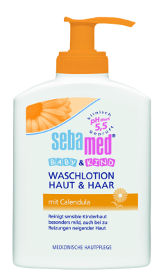SEBAMED Barntvättemulsion med ringblomma, 200 ml