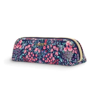 Trousse Galison Liberty Tanjore Gardens bleu