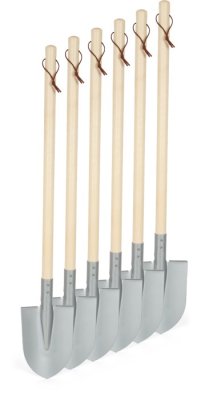 small foot Spade punt grijs 1 st