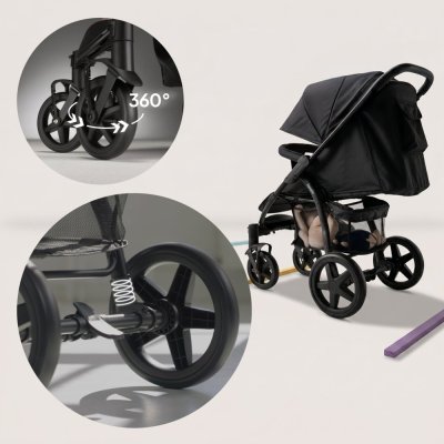 LIONELO Sportska kolica Annet Plus Stone Caramel