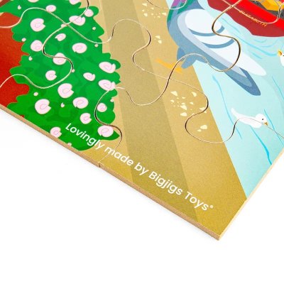 Bigjigs Toys Lesene talne puzzle London