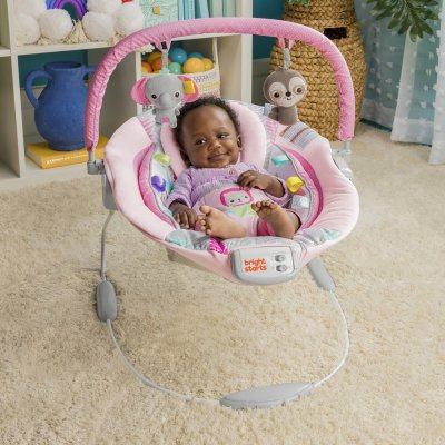 BRIGHT STARTS Vibrationswippe mit Melodie Rosy Vines™ 0m+, bis 9 kg