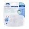 CHICCO Schnuller Physio Luxe Vollsilikon 2-6m Kristall 2 Stk