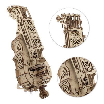 Puzzle mécanique 3D en bois Ugears Niněra (Hurdy-Gurdy)
