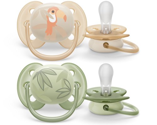 Philips AVENT Schnuller Ultrasoft Premium Animal 0-6m Junge, 2 Stk