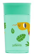 DR.BROWN'S Mugg smoothie Wall Cheers360 9m+ 300 ml, turkos