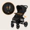 LIONELO Poussette de sport Annet Plus Black Carbon