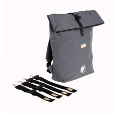 Geïntegreerde rugzak van softshell voor een draagzak Monkey Mum® Carrie - Geheimzinnige tocht