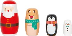small foot Matroschka Weihnachtsedition