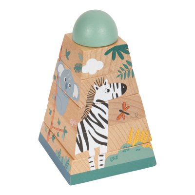 small foot Turn Safari din lemn