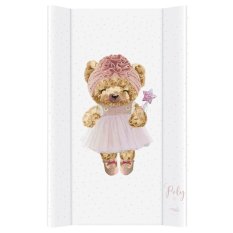 CEBA BABY Wickelauflage 2-seitig mit fester Platte (50x80) Comfort Fluffy Puffy Poly