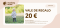 Vale de regalo por un valor de 20 EUR