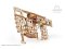 Ugears 3D drewniane mechaniczne puzzle Wyrzutnia samolotów