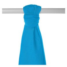 KIKKO Bath towel/diaper bamboo Colors 90x100 cm, cyan 1 pc