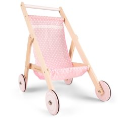 Poussette de golf en bois pour poupées