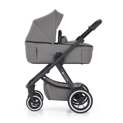 PETITE&MARS SET Kočárek 4v1 ICON Dove Grey LITE AIR + CBX By CYBEX Aton B2 i-Size