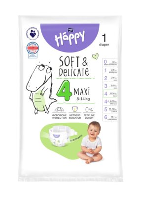 2x BELLA HAPPY Baby Wegwerfwindeln Maxi Box 8-14 kg 62 Stk