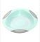 BABYONO Plate with suction cup mint 6m+