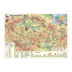 Dino Puzzle Mappa della Repubblica Ceca 500 pezzi