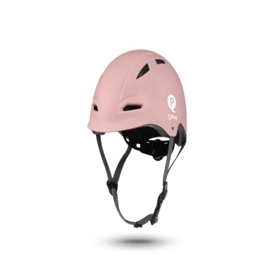 QPLAY Kask dziecięcy Manbo Coral Pink, rozm. S (46-54 cm)