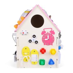 2Kids Toys Activity board Domček ružový