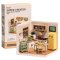 Puzzle 3D en bois RoboTime Miniature Maison de poupée Cuisine Happy Meals