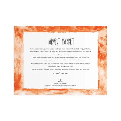 Galison Puzzle Herbsternte-Markt 1000 Teile